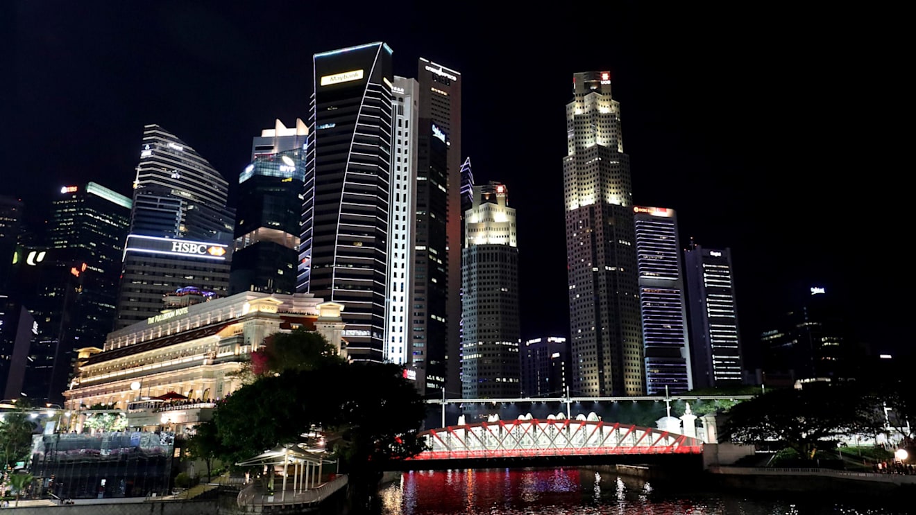 Scenic view at Formula One World Championship, Rd14, Singapore Grand Prix, Qualifying, Marina Bay Street Circuit, Singapore, Saturday 16 September 2017. © Sutton Images