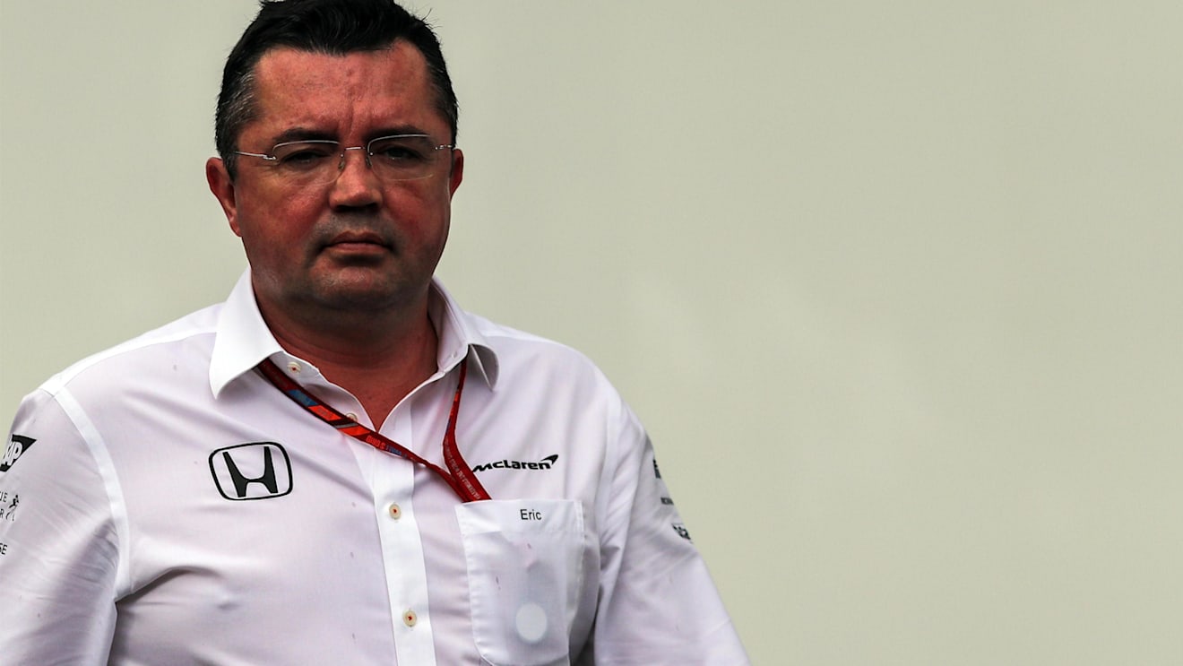 Eric Boullier (FRA) McLaren Racing Director at Formula One World Championship, Rd14, Singapore Grand Prix, Race, Marina Bay Street Circuit, Singapore, Sunday 17 September 2017. © Sutton Images