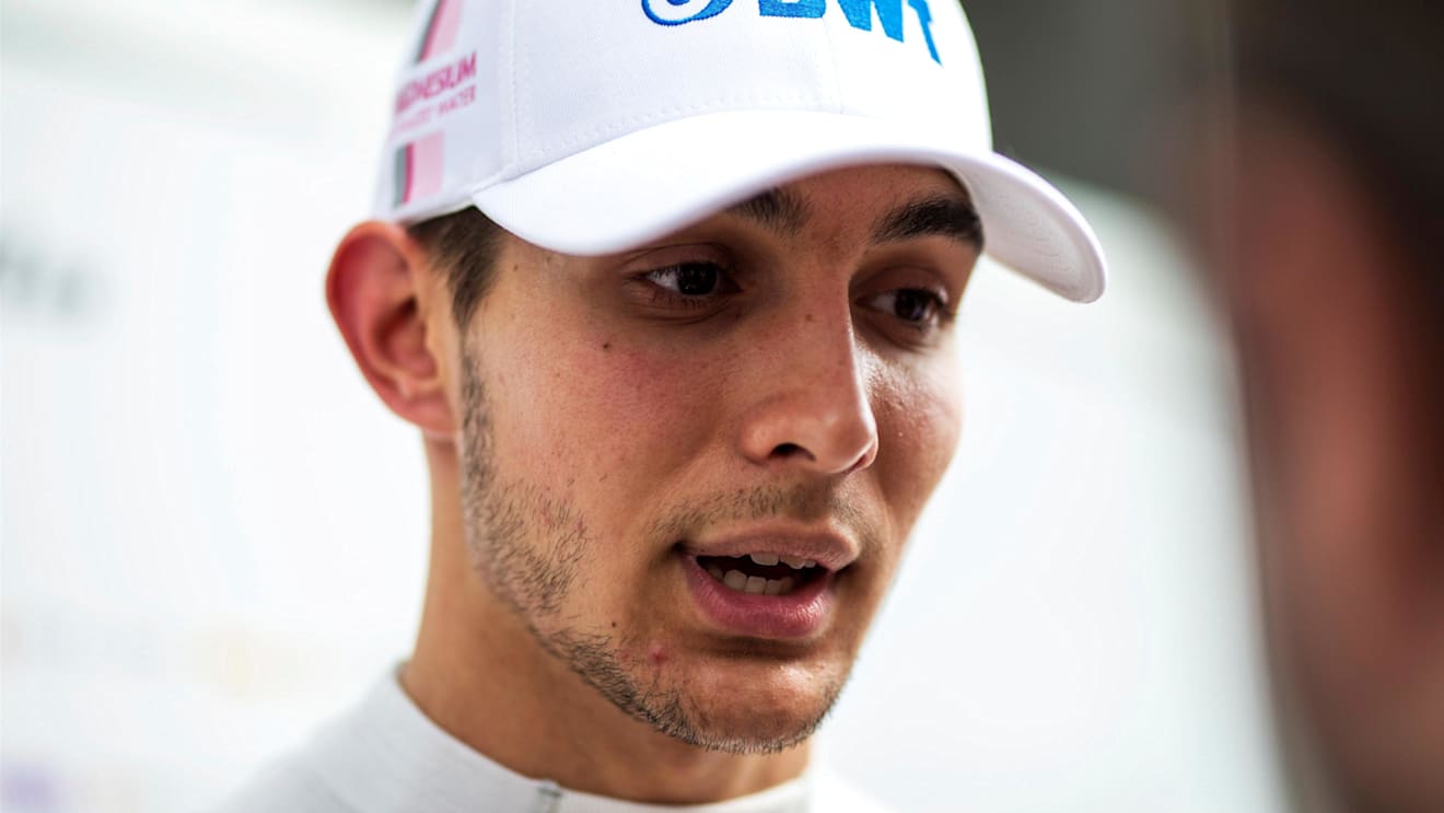 Esteban Ocon (FRA) Force India F1 at Formula One World Championship, Rd14, Singapore Grand Prix, Preparations, Marina Bay Street Circuit, Singapore, Thursday 14 September 2017. © Manuel Goria/Sutton Images