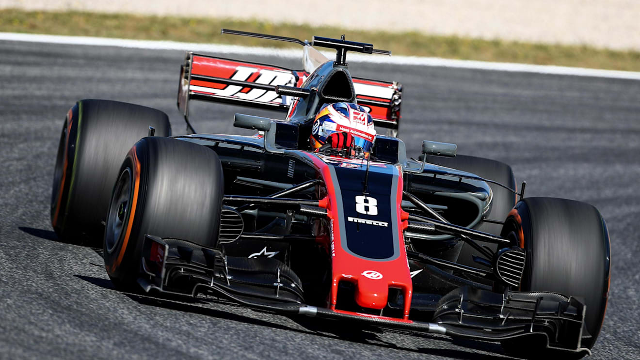 Romain Grosjean (FRA) Haas VF-17 at Formula One World Championship, Rd5, Spanish Grand Prix, Practice, Barcelona, Spain, Friday 12 May 2017. © Sutton Motorsport Images