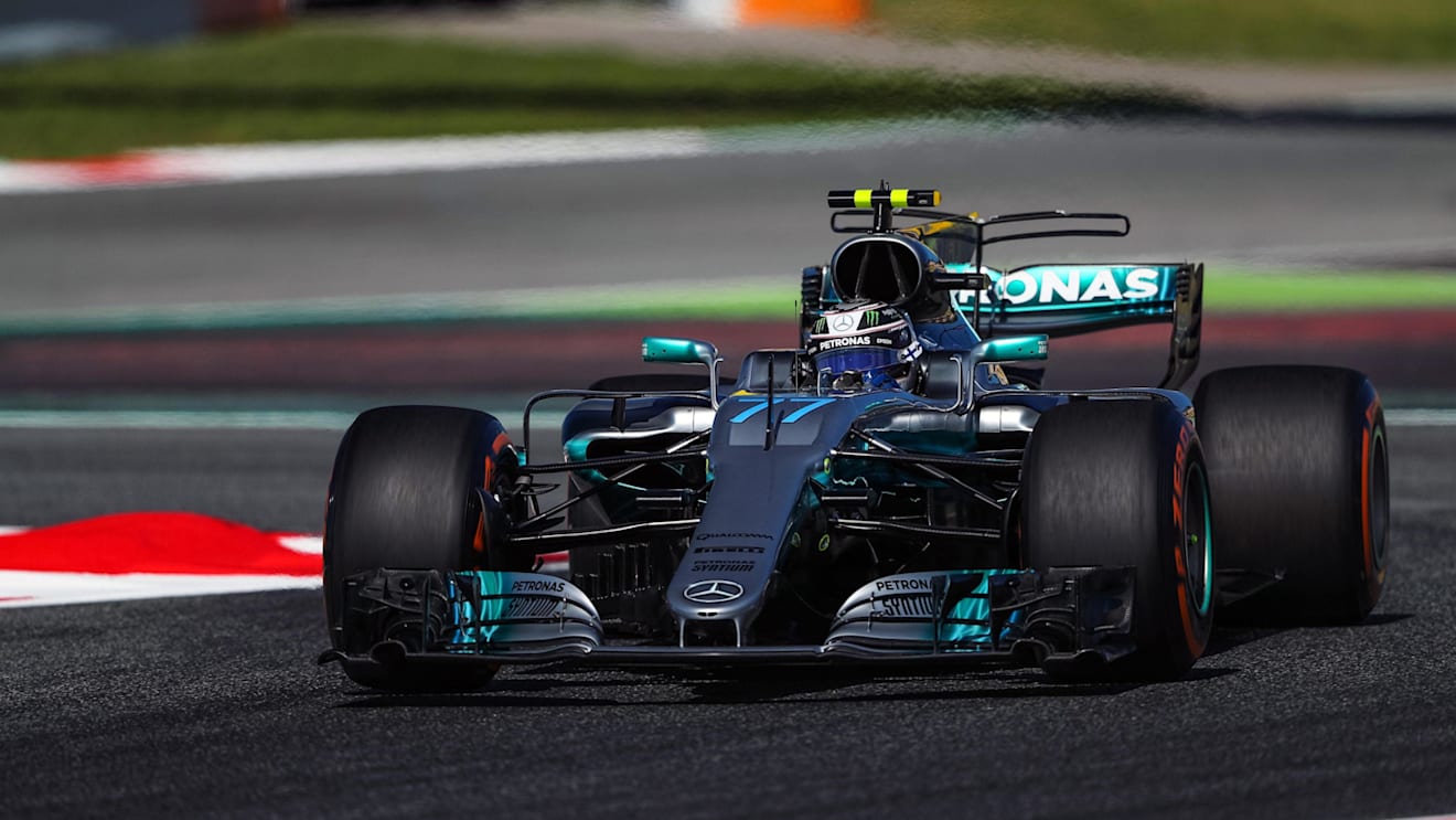 Valtteri Bottas (FIN) Mercedes-Benz F1 W08 Hybrid at Formula One World Championship, Rd5, Spanish Grand Prix, Practice, Barcelona, Spain, Friday 12 May 2017. © Sutton Motorsport Images/Kym Illman