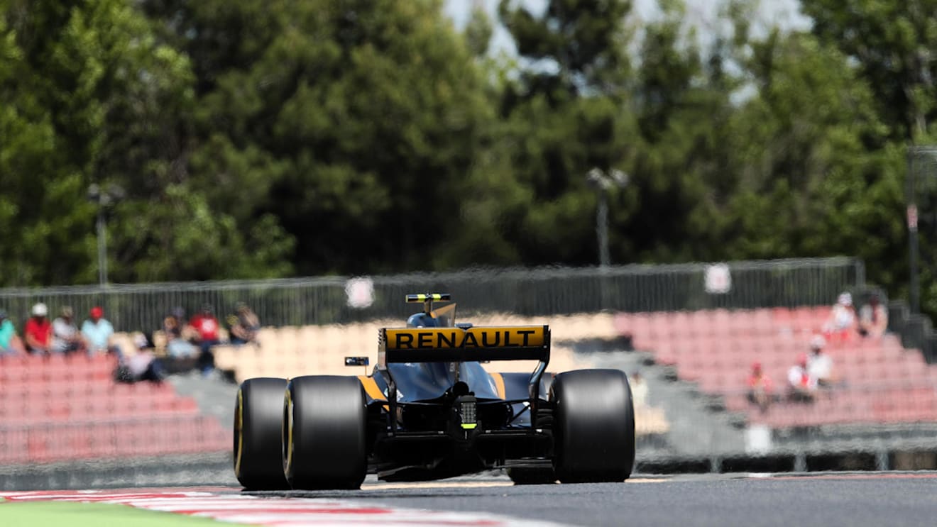 Jolyon Palmer (GBR) Renault Sport F1 Team RS17 at Formula One World Championship, Rd5, Spanish Grand Prix, Practice, Barcelona, Spain, Friday 12 May 2017. © Sutton Motorsport Images