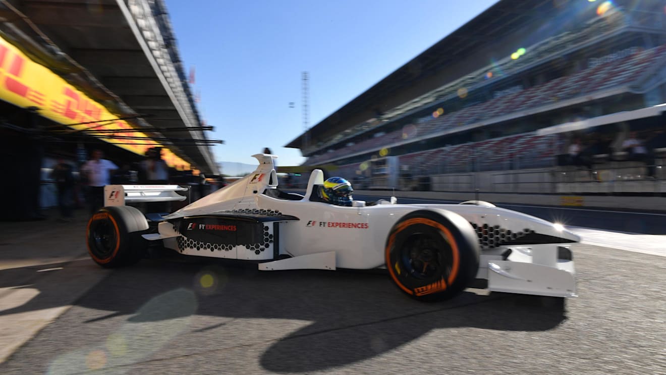 F1 Experiences 2-Seater car at Formula One World Championship, Rd5, Spanish Grand Prix, Practice, Barcelona, Spain, Friday 12 May 2017. © Sutton Motorsport Images