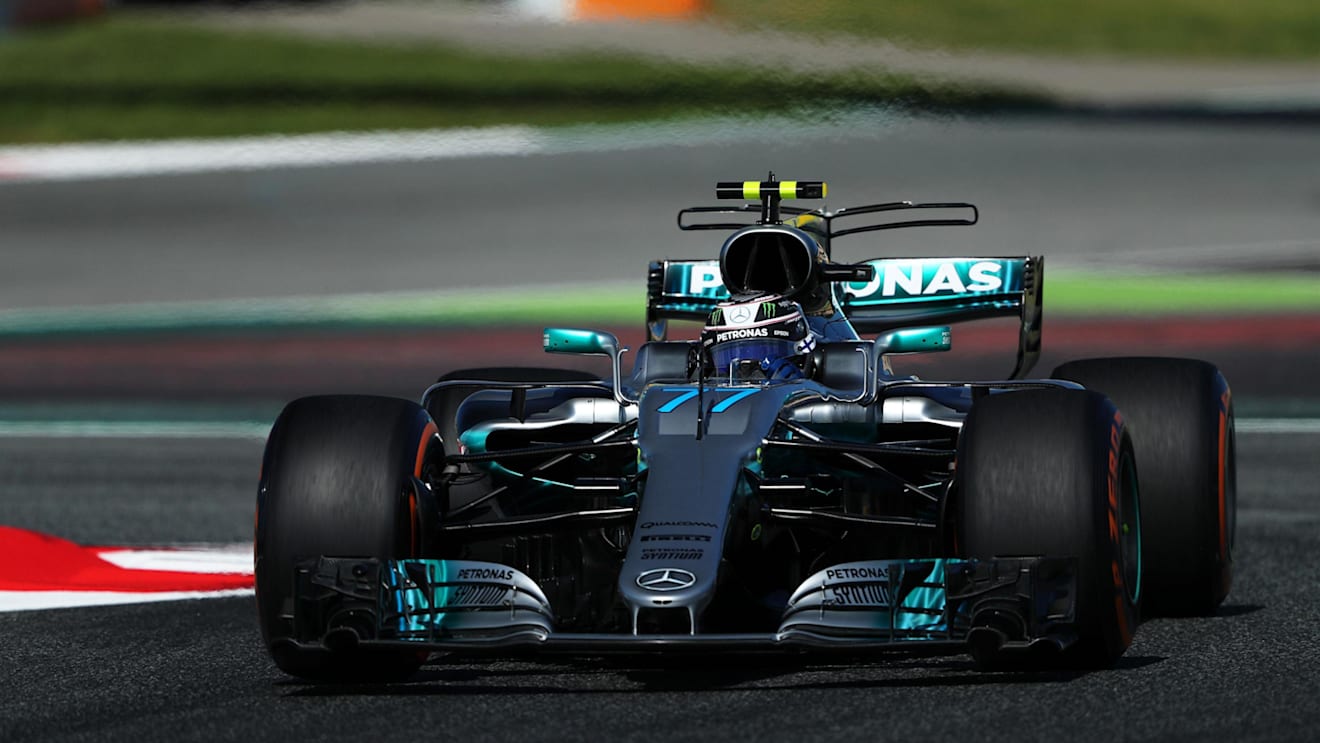 Valtteri Bottas (FIN) Mercedes-Benz F1 W08 Hybrid at Formula One World Championship, Rd5, Spanish Grand Prix, Practice, Barcelona, Spain, Friday 12 May 2017. © Sutton Motorsport Images
