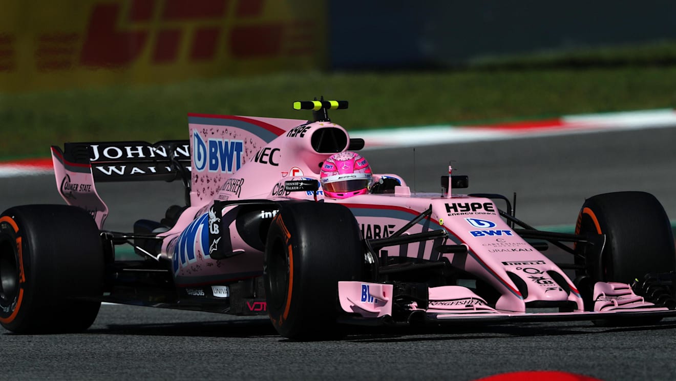 Esteban Ocon (FRA) Force India VJM10 at Formula One World Championship, Rd5, Spanish Grand Prix, Practice, Barcelona, Spain, Friday 12 May 2017. © Sutton Motorsport Images