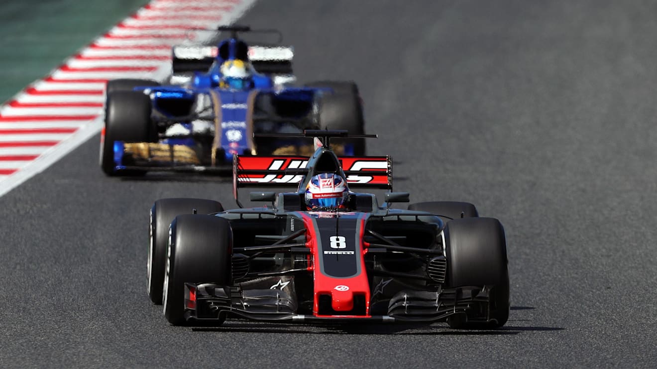 Romain Grosjean (FRA) Haas VF-17 at Formula One World Championship, Rd5, Spanish Grand Prix, Qualifying, Barcelona, Spain, Saturday 13 May 2017. © Sutton Motorsport Images