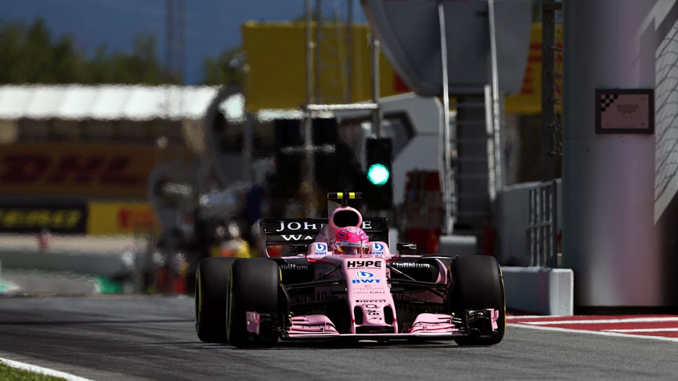 Esteban Ocon (FRA) Force India VJM10 at Formula One World Championship, Rd5, Spanish Grand Prix, Qualifying, Barcelona, Spain, Saturday 13 May 2017. © Sutton Motorsport Images