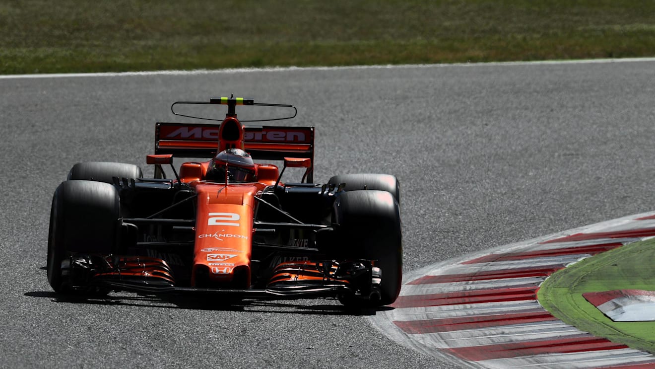 Stoffel Vandoorne (BEL) McLaren MCL32 at Formula One World Championship, Rd5, Spanish Grand Prix, Qualifying, Barcelona, Spain, Saturday 13 May 2017. © Sutton Motorsport Images