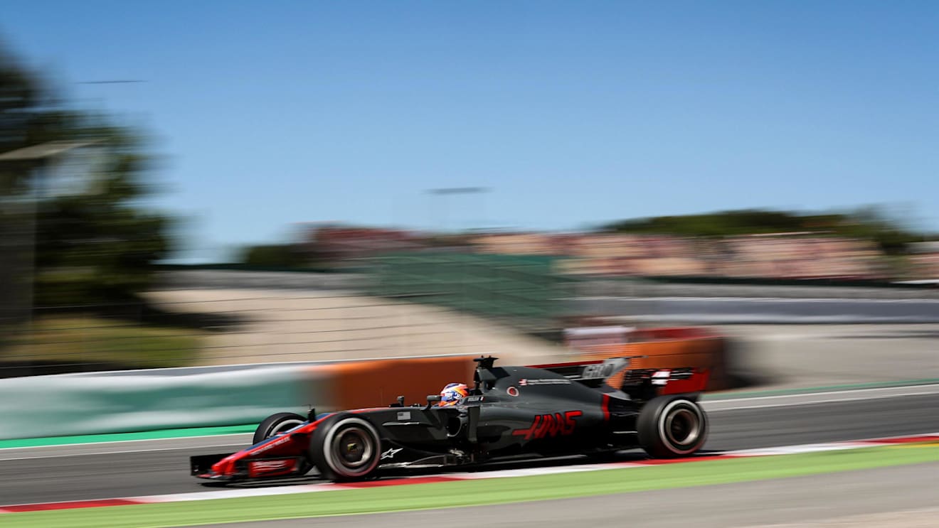 Romain Grosjean (FRA) Haas VF-17 at Formula One World Championship, Rd5, Spanish Grand Prix, Qualifying, Barcelona, Spain, Saturday 13 May 2017. © Sutton Motorsport Images