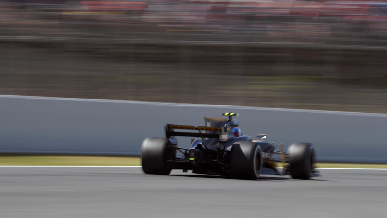 Jolyon Palmer (GBR) Renault Sport F1 Team RS17 at Formula One World Championship, Rd5, Spanish Grand Prix, Qualifying, Barcelona, Spain, Saturday 13 May 2017. © Sutton Motorsport Images