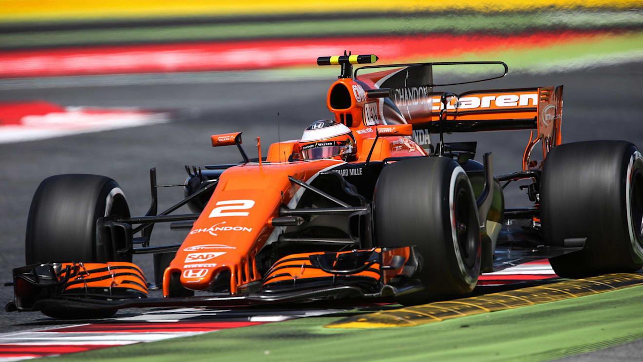 Stoffel Vandoorne (BEL) McLaren MCL32 at Formula One World Championship, Rd5, Spanish Grand Prix, Qualifying, Barcelona, Spain, Saturday 13 May 2017. © Sutton Motorsport Images