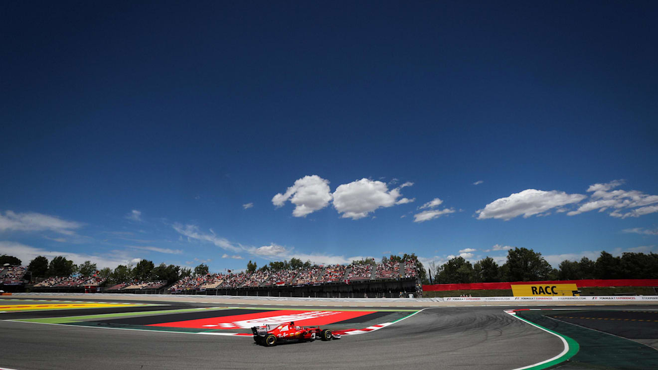 Sebastian Vettel (GER) Ferrari SF70-H at Formula One World Championship, Rd5, Spanish Grand Prix, Qualifying, Barcelona, Spain, Saturday 13 May 2017. © Sutton Motorsport Images