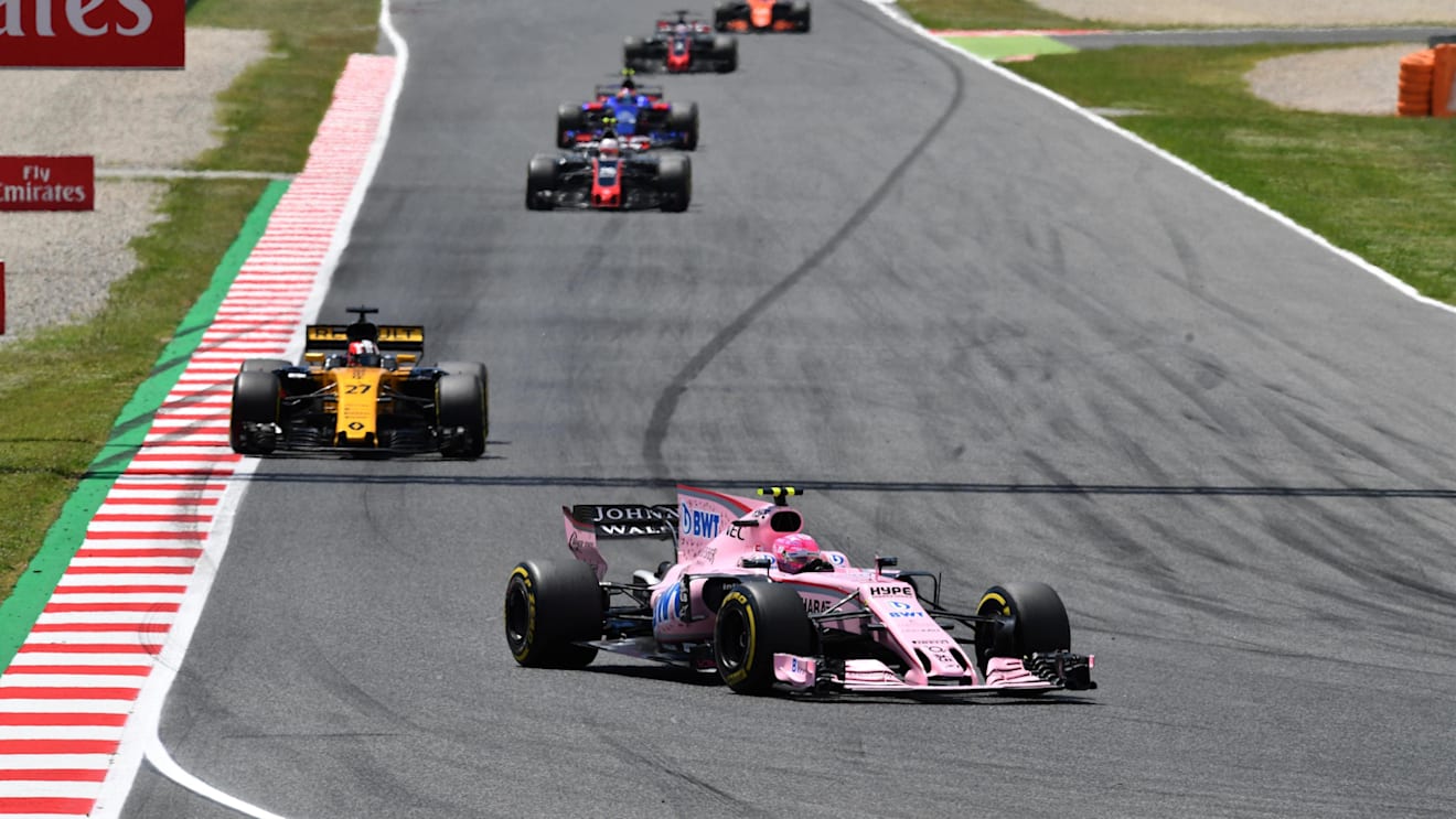 Esteban Ocon (FRA) Force India VJM10 at Formula One World Championship, Rd5, Spanish Grand Prix, Race, Barcelona, Spain, Sunday 14 May 2017. © Sutton Motorsport Images