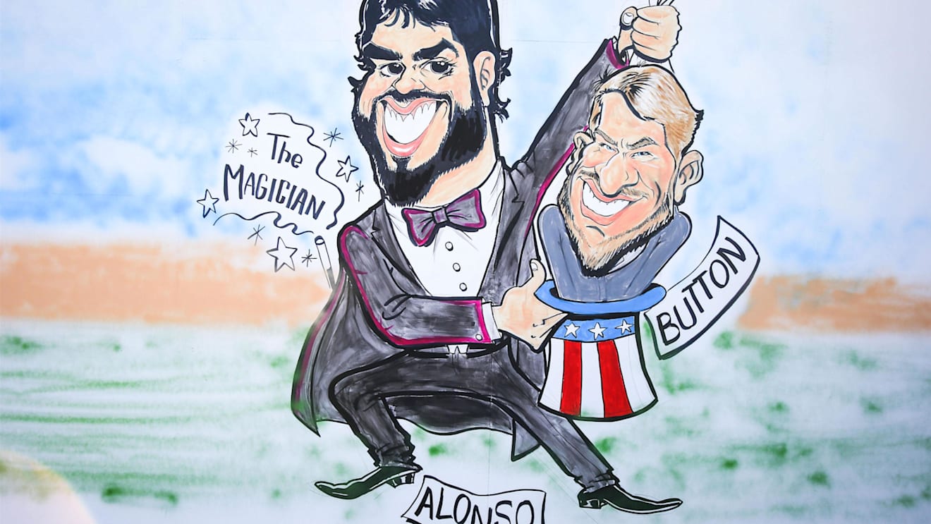 Caricature at Formula One World Championship, Rd5, Spanish Grand Prix, Race, Barcelona, Spain, Sunday 14 May 2017. © Sutton Motorsport Images