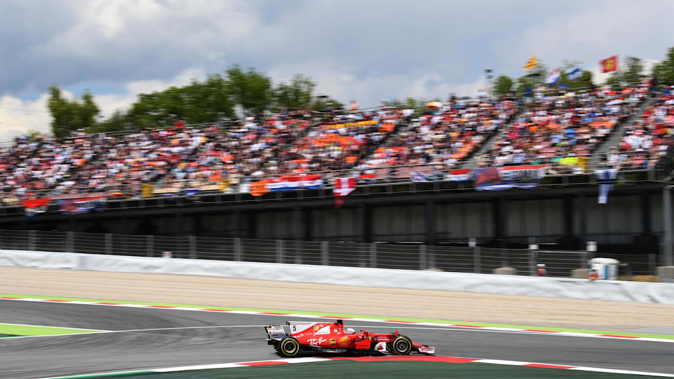 Sebastian Vettel (GER) Ferrari SF70-H at Formula One World Championship, Rd5, Spanish Grand Prix, Race, Barcelona, Spain, Sunday 14 May 2017. © Sutton Motorsport Images