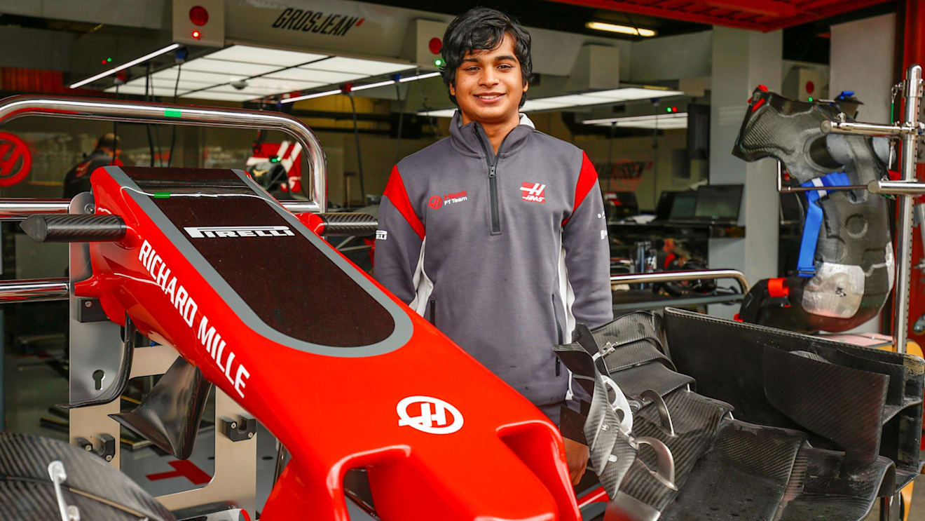 Arjun Maini (IND) Haas F1 Team Development Driver at Formula One World Championship, Rd5, Spanish Grand Prix, Preparations, Barcelona, Spain, Thursday 11 May 2017. © Sutton Motorsport Images