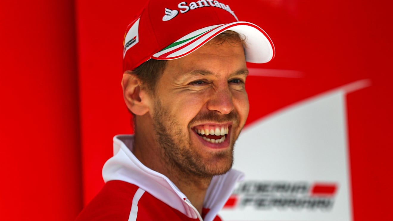 Sebastian Vettel (GER) Ferrari at Formula One World Championship, Rd5, Spanish Grand Prix, Preparations, Barcelona, Spain, Thursday 11 May 2017. © Sutton Motorsport Images