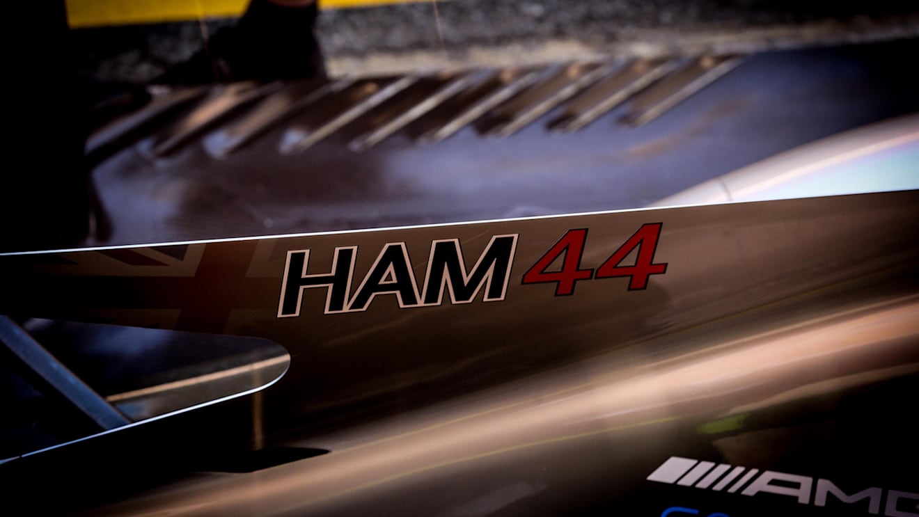 Mercedes AMG F1 W08 engine cover detail at Formula One World Championship, Rd5, Spanish Grand Prix, Preparations, Barcelona, Spain, Thursday 11 May 2017. © Sutton Motorsport Images