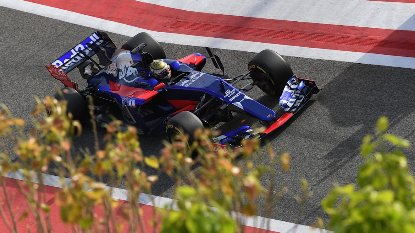 Sean Gelael (INA) Scuderia Toro Rosso STR12 at Formula One Testing, Day One, Bahrain International Circuit, Sakhir, Bahrain, Tuesday 18 April 2017. © Sutton Motorsport Images