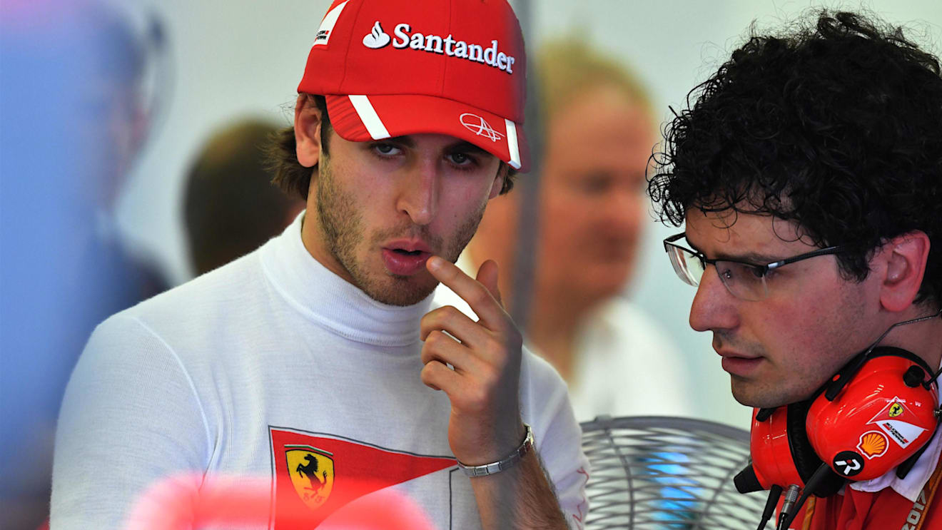 Antonio Giovinazzi (ITA) Ferrari at Formula One Testing, Day One, Bahrain International Circuit, Sakhir, Bahrain, Tuesday 18 April 2017. © Sutton Motorsport Images