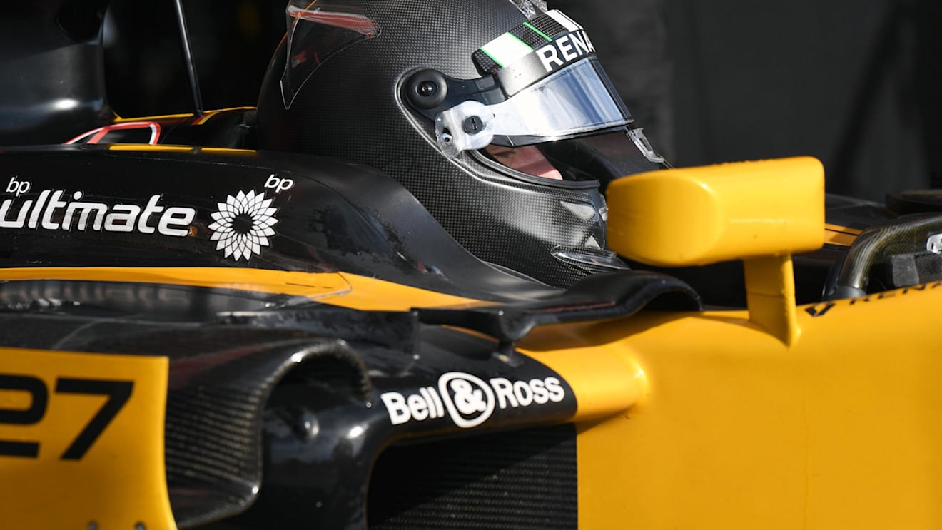 Nico Hulkenberg (GER) Renault Sport F1 Team RS17 at Formula One Testing, Day Four, Barcelona, Spain, 2 March 2017. © Sutton Images
