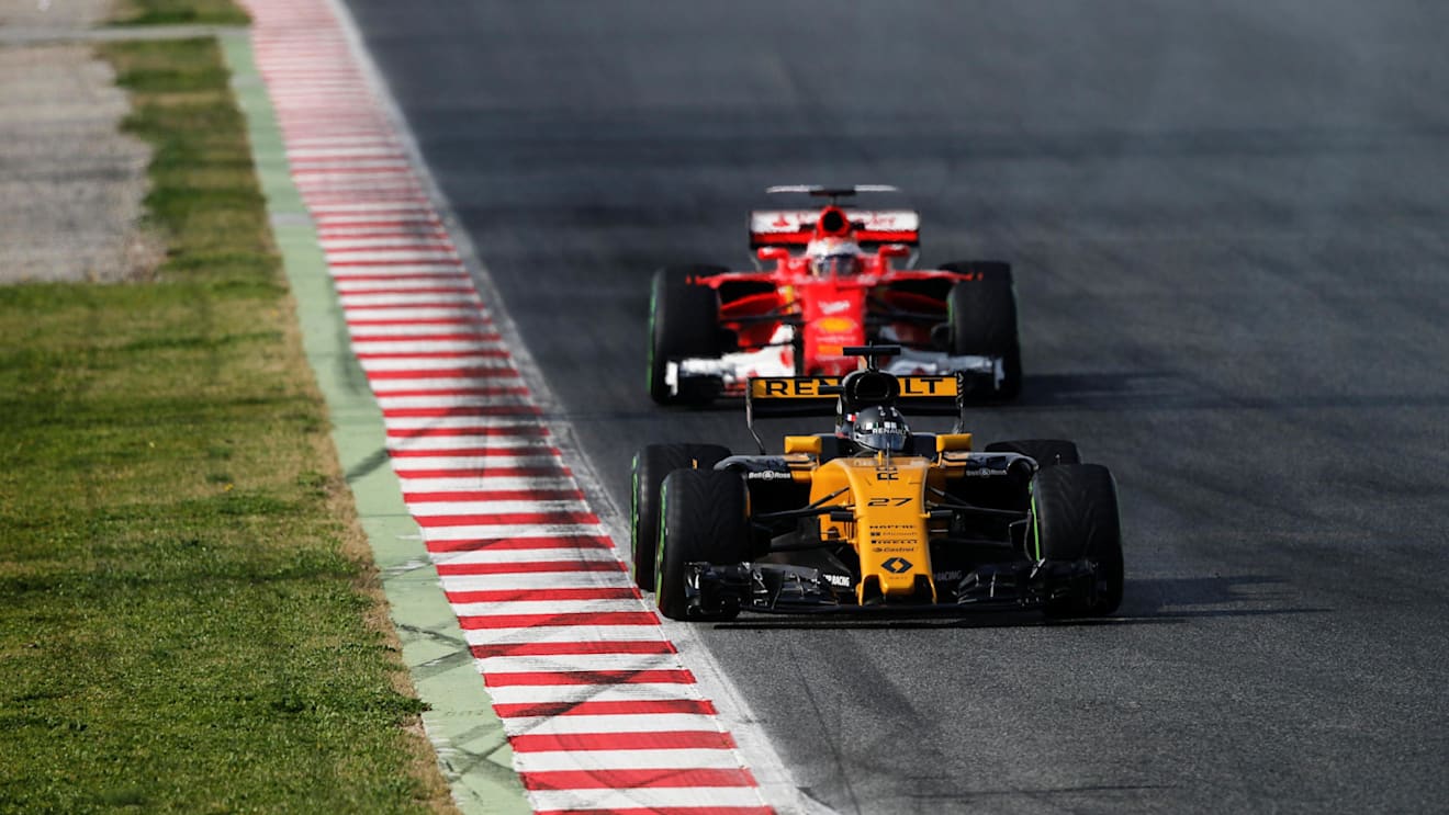 Nico Hulkenberg (GER) Renault Sport F1 Team RS17 at Formula One Testing, Day Four, Barcelona, Spain, 2 March 2017. © Sutton Images