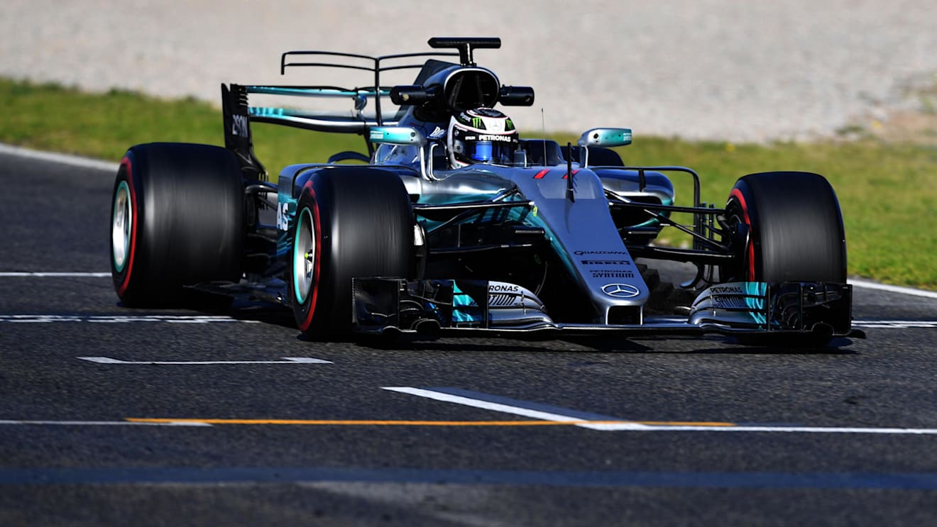 Valtteri Bottas (FIN) Mercedes-Benz F1 W08 Hybrid at Formula One Testing, Day Four, Barcelona, Spain, 2 March 2017. © Sutton Images