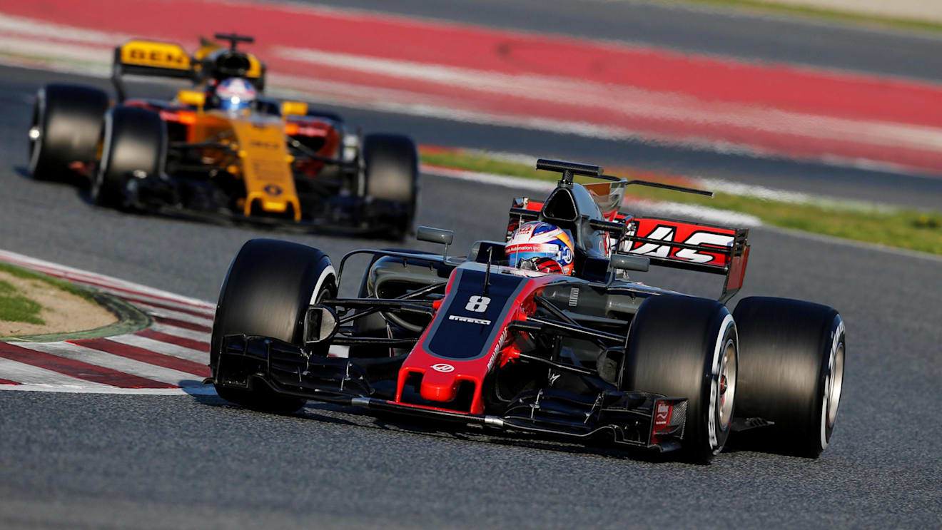 Romain Grosjean (FRA) Haas VF-17 at Formula One Testing, Day Four, Barcelona, Spain, 2 March 2017. © Sutton Images