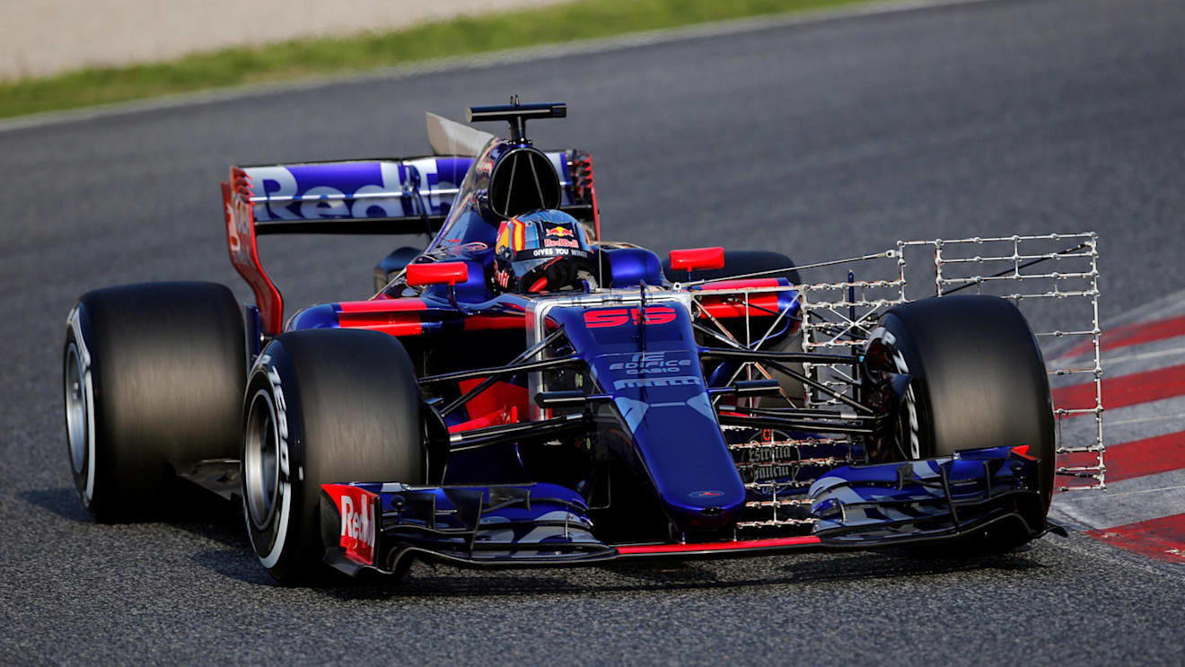 Daniil Kvyat (RUS) Scuderia Toro Rosso STR12 at Formula One Testing, Day One, Barcelona, Spain, 27 February 2017. © Sutton Images