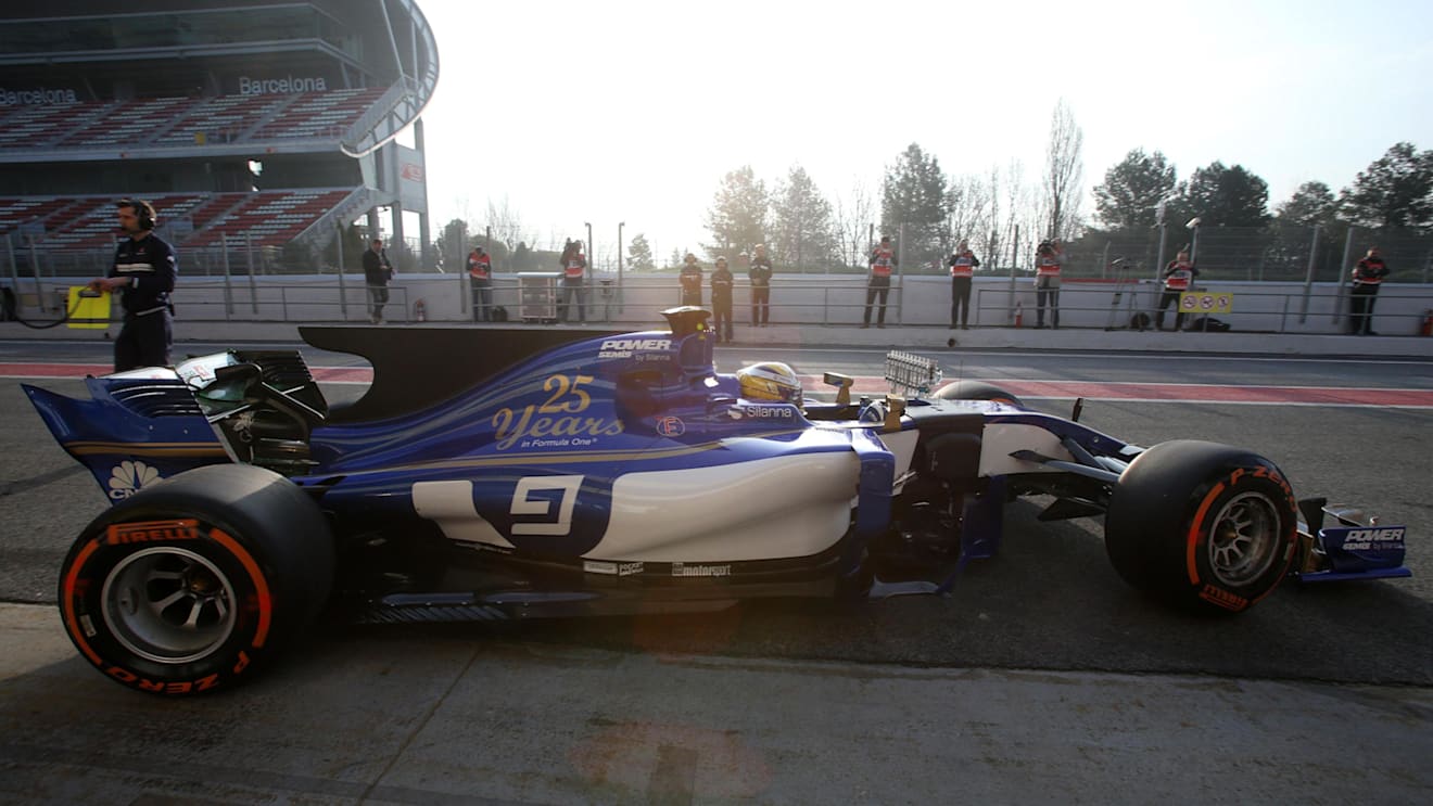 Marcus Ericsson (SWE) Sauber C36 at Formula One Testing, Day One, Barcelona, Spain, 27 February 2017. © Sutton Images