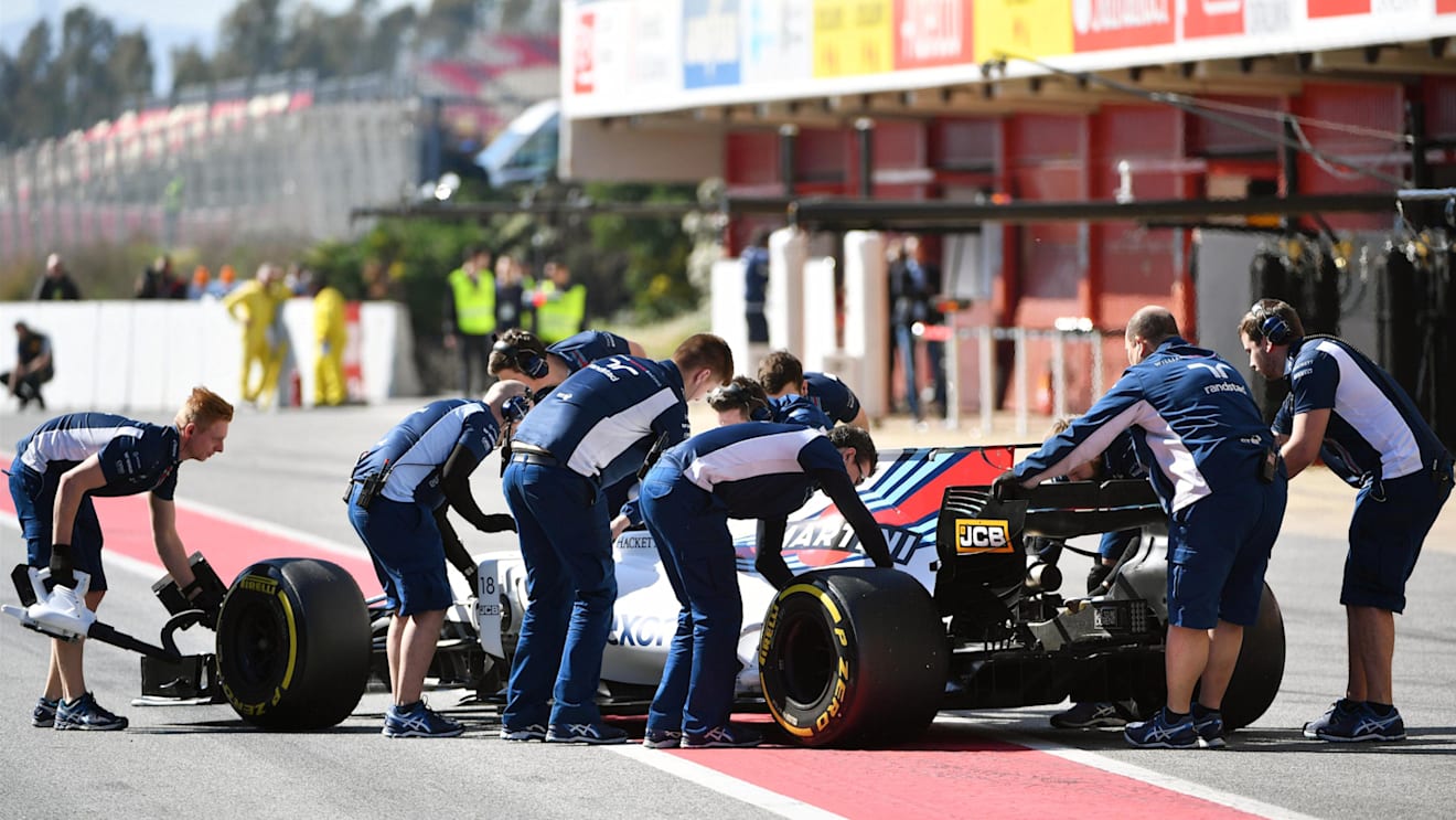 Lance Stroll (CDN) Williams FW40 at Formula One Testing, Day Three, Barcelona, Spain, 1 March 2017. © Sutton Images