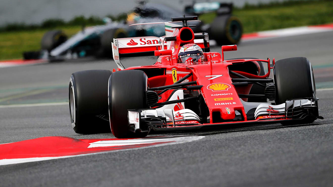 Kimi Raikkonen (FIN) Ferrari SF70-H at Formula One Testing, Day Two, Barcelona, Spain, 28 February 2017. © Sutton Images