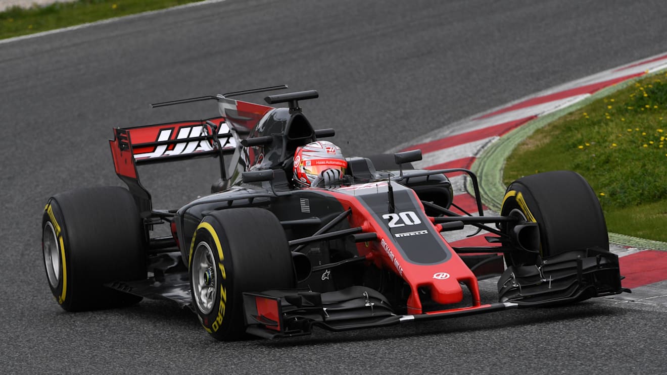 Kevin Magnussen (DEN) Haas VF-17 at Formula One Testing, Day Two, Barcelona, Spain, 28 February 2017. © Sutton Images