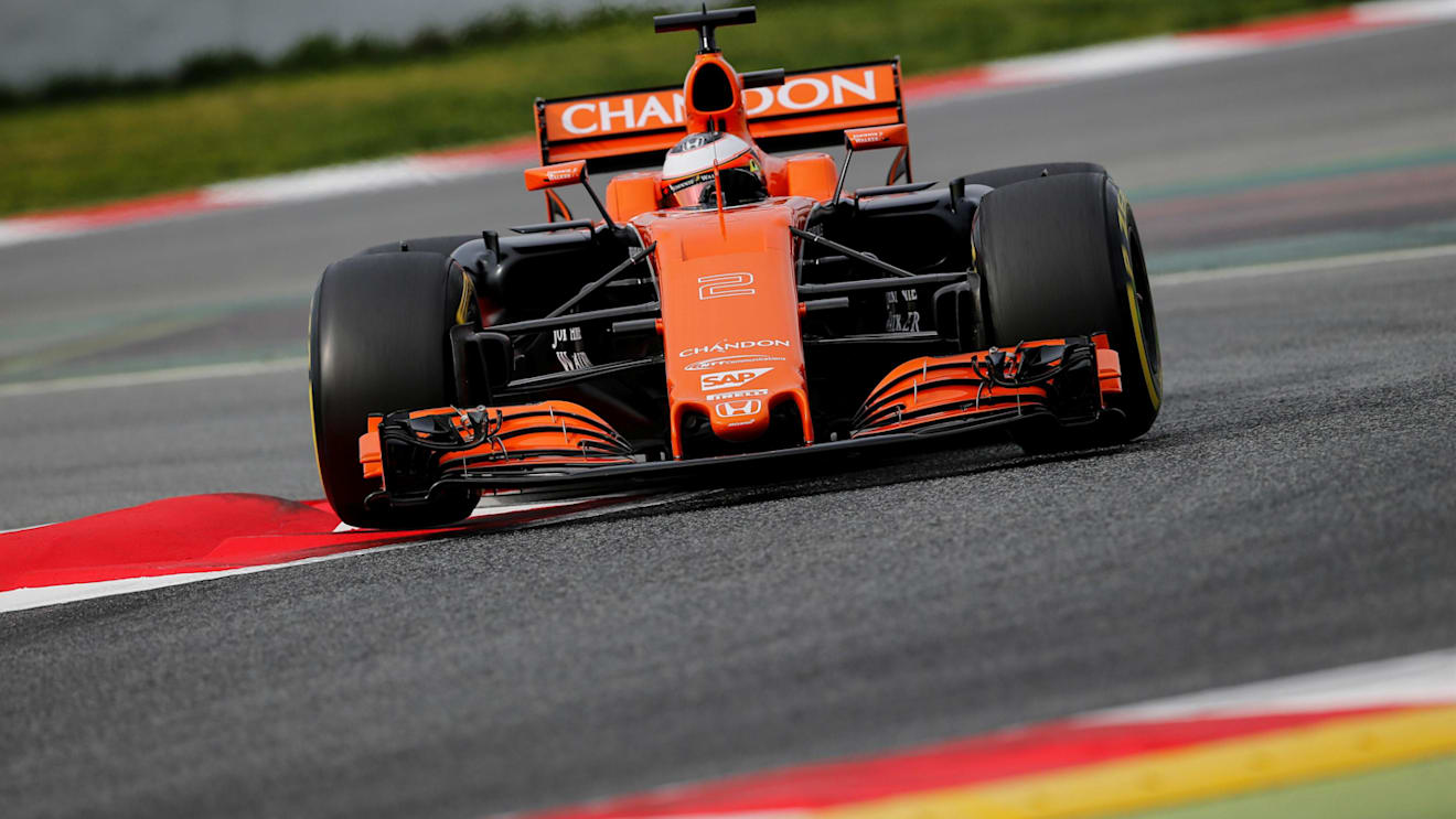 Stoffel Vandoorne (BEL) McLaren MCL32 at Formula One Testing, Day Two, Barcelona, Spain, 28 February 2017. © Sutton Images