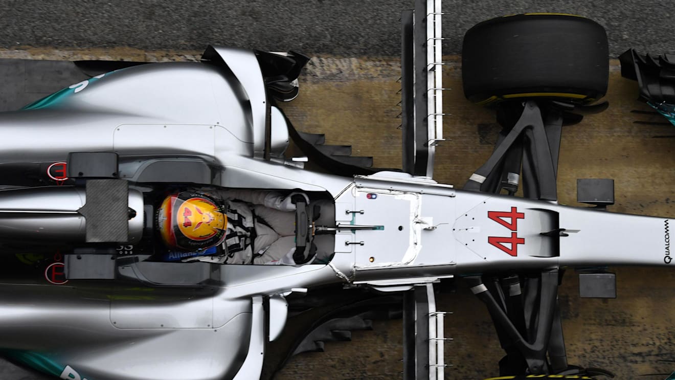 Lewis Hamilton (GBR) Mercedes-Benz F1 W08 Hybrid with aero sensors at Formula One Testing, Day Two, Barcelona, Spain, 28 February 2017. © Sutton Images