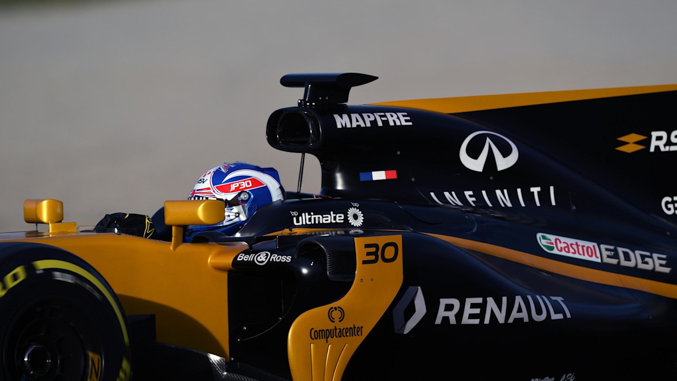 Jolyon Palmer (GBR) Renault Sport F1 Team RS17 at Formula One Testing, Day Two, Barcelona, Spain, 28 February 2017. © Sutton Images
