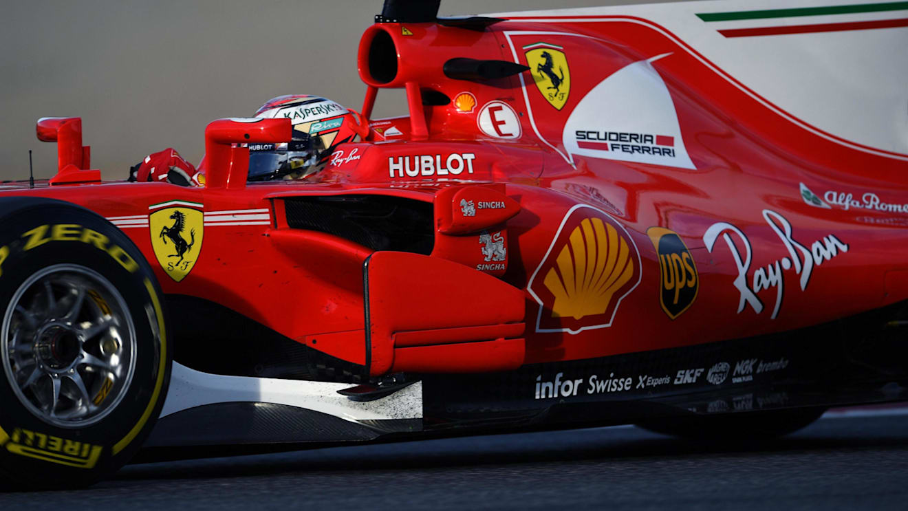 Kimi Raikkonen (FIN) Ferrari SF70-H at Formula One Testing, Day Two, Barcelona, Spain, 28 February 2017. © Sutton Images
