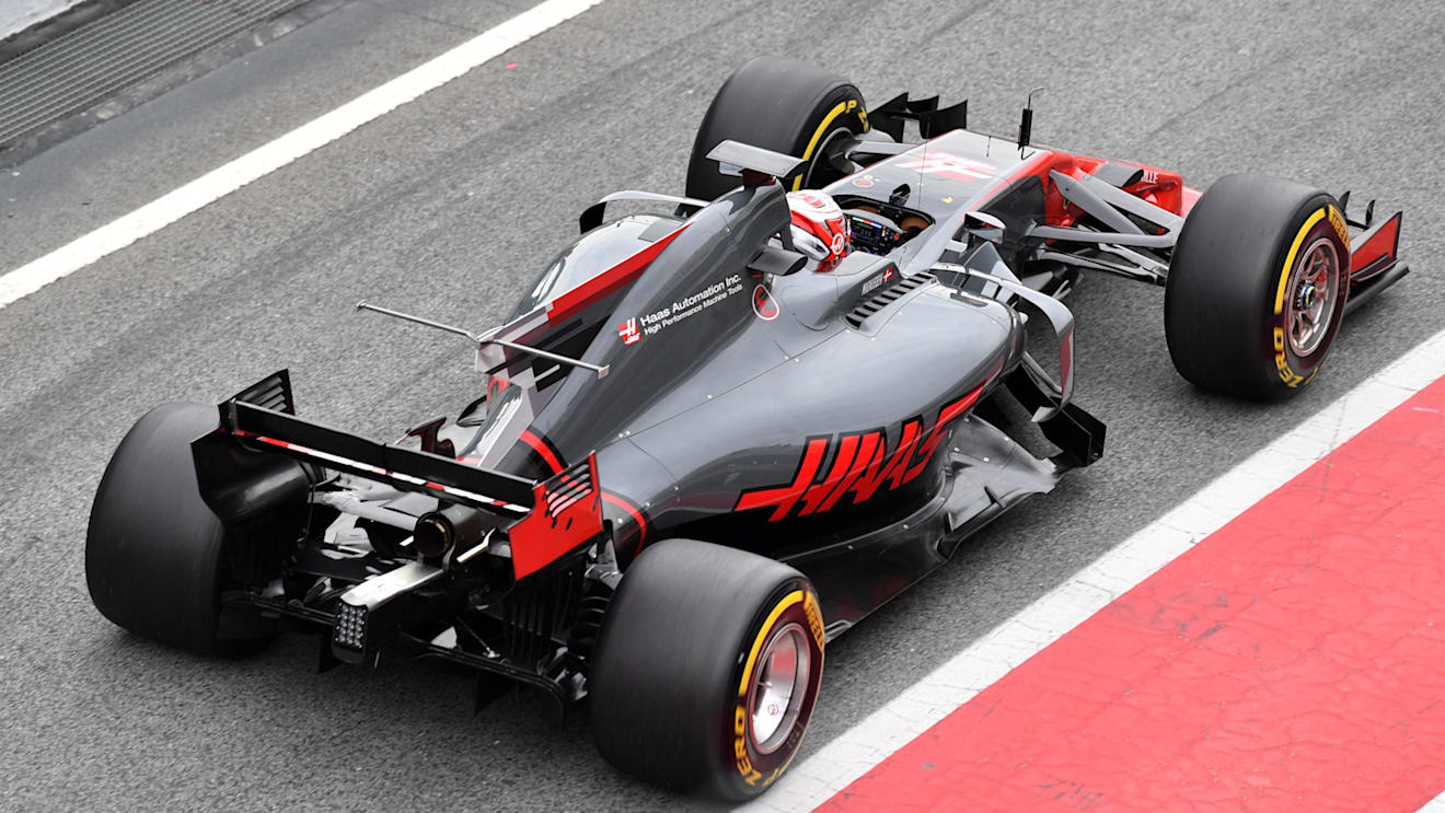 Kevin Magnussen (DEN) Haas VF-17 at Formula One Testing, Day Two, Barcelona, Spain, 28 February 2017. © Sutton Images