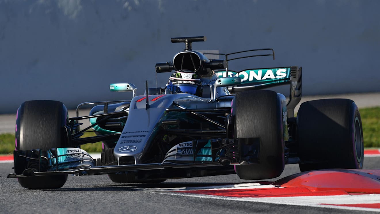 Valtteri Bottas (FIN) Mercedes-Benz F1 W08 Hybrid at Formula One Testing, Day Four, Barcelona, Spain, 10 March 2017. © Sutton Images