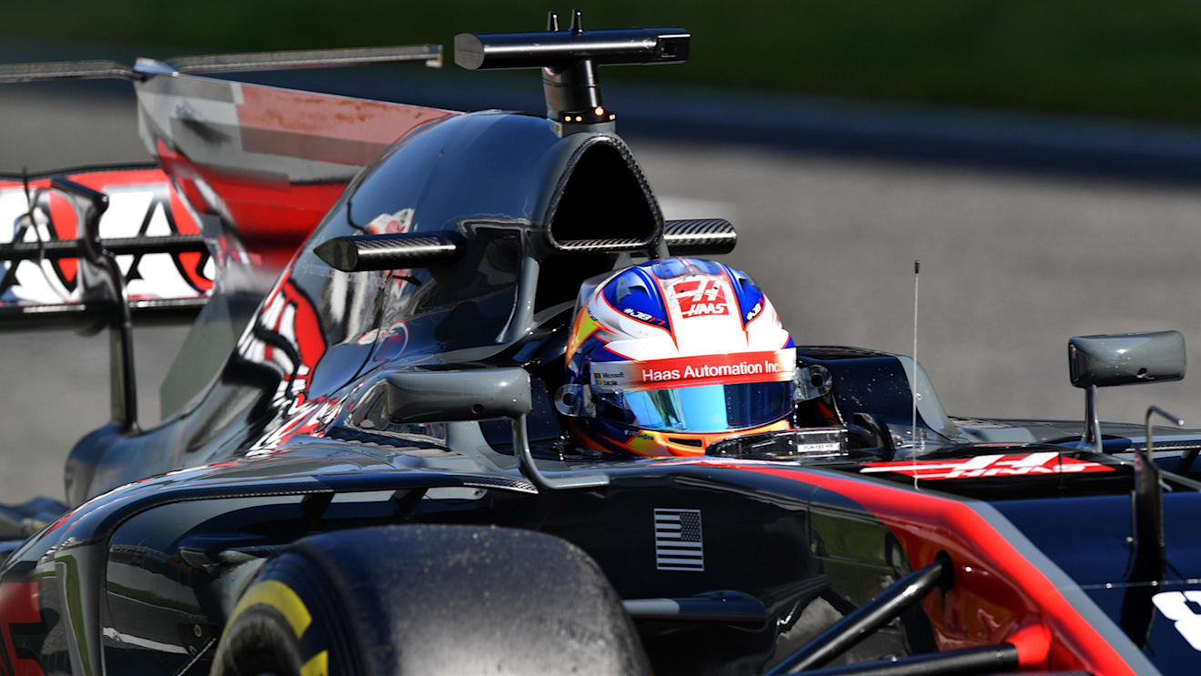 Romain Grosjean (FRA) Haas VF-17 at Formula One Testing, Day Four, Barcelona, Spain, 10 March 2017. © Sutton Images