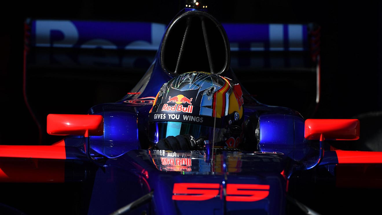 Carlos Sainz jr (ESP) Scuderia Toro Rosso STR12 at Formula One Testing, Day Four, Barcelona, Spain, 10 March 2017. © Sutton Images