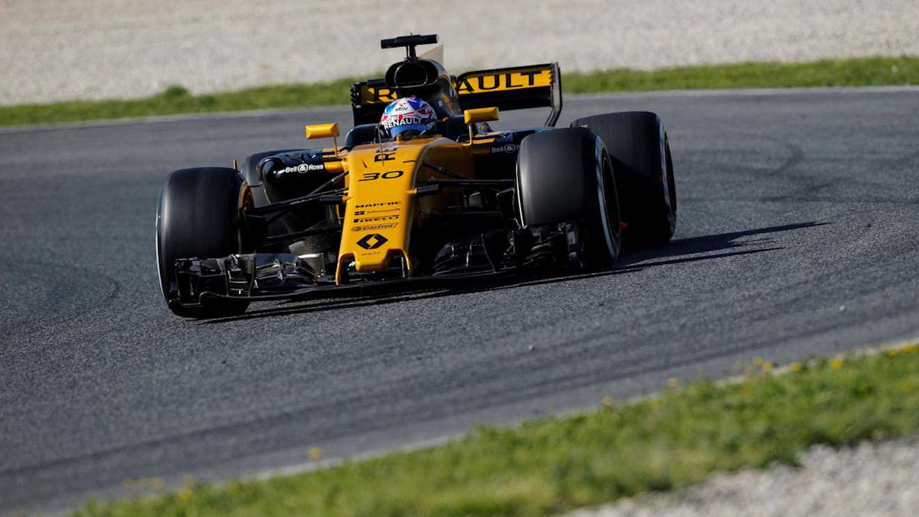 Jolyon Palmer (GBR) Renault Sport F1 Team RS17 at Formula One Testing, Day Four, Barcelona, Spain, 10 March 2017. © Sutton Images