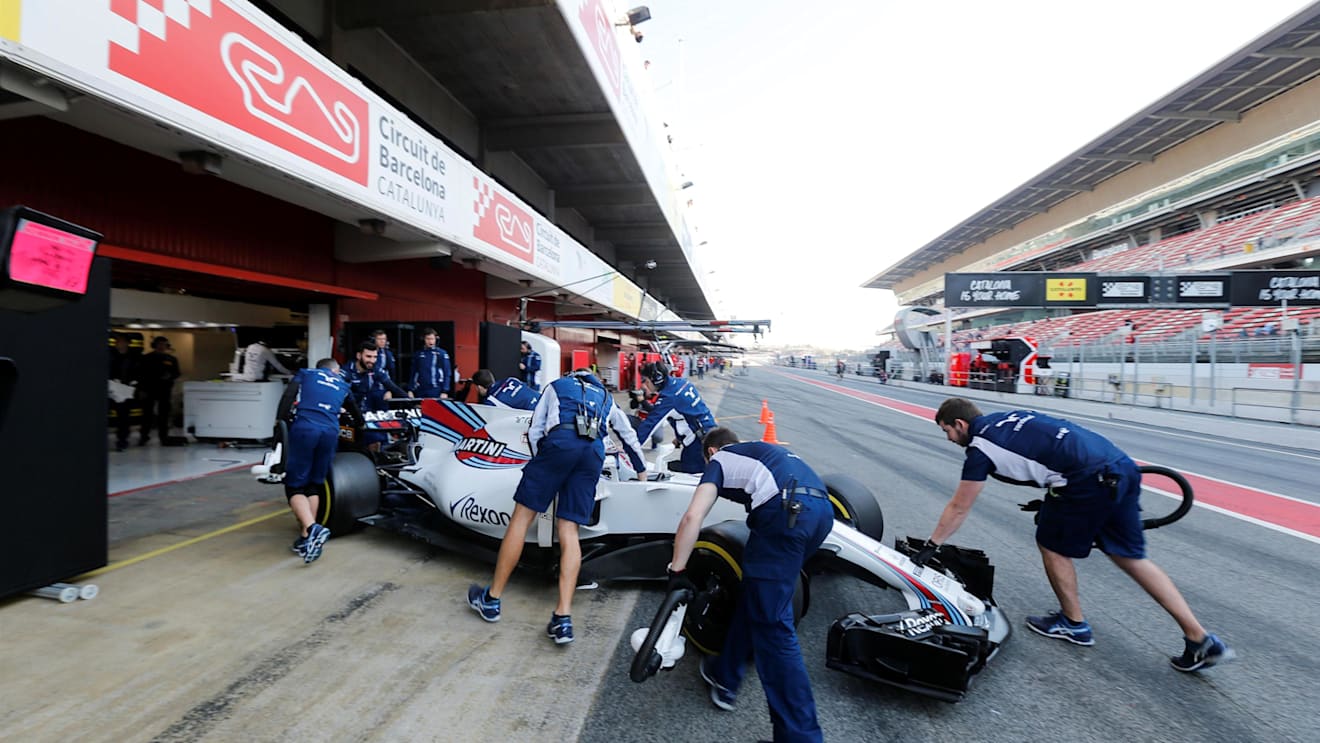 Lance Stroll (CDN) Williams FW40 at Formula One Testing, Day Four, Barcelona, Spain, 10 March 2017. © Sutton Images
