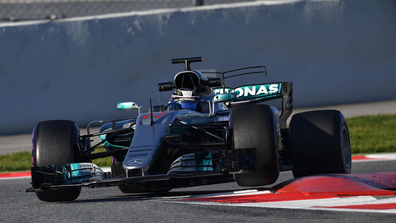 Valtteri Bottas (FIN) Mercedes-Benz F1 W08 Hybrid at Formula One Testing, Day Four, Barcelona, Spain, 10 March 2017. © Sutton Images