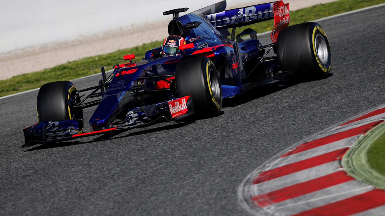 Daniil Kvyat (RUS) Scuderia Toro Rosso STR12 at Formula One Testing, Day One, Barcelona, Spain, 7 March 2017. © Sutton Images