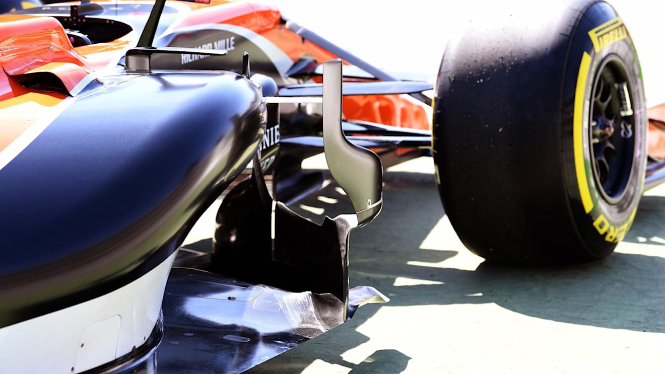 McLaren MCL32 sidepod detail at Formula One Testing, Day Three, Barcelona, Spain, 9 March 2017. © Sutton Images