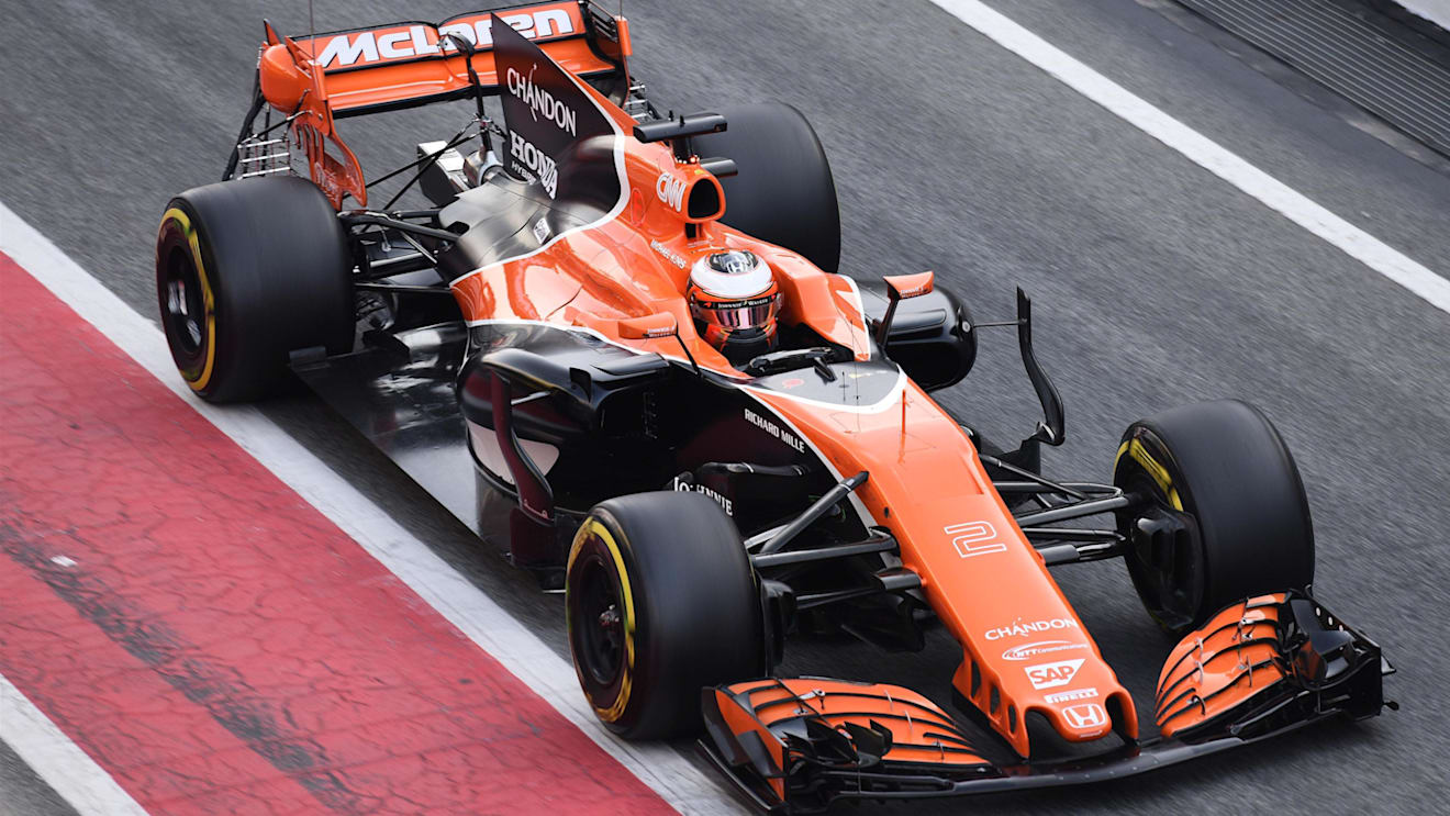 Stoffel Vandoorne (BEL) McLaren MCL32 at Formula One Testing, Day Three, Barcelona, Spain, 9 March 2017. © Sutton Images