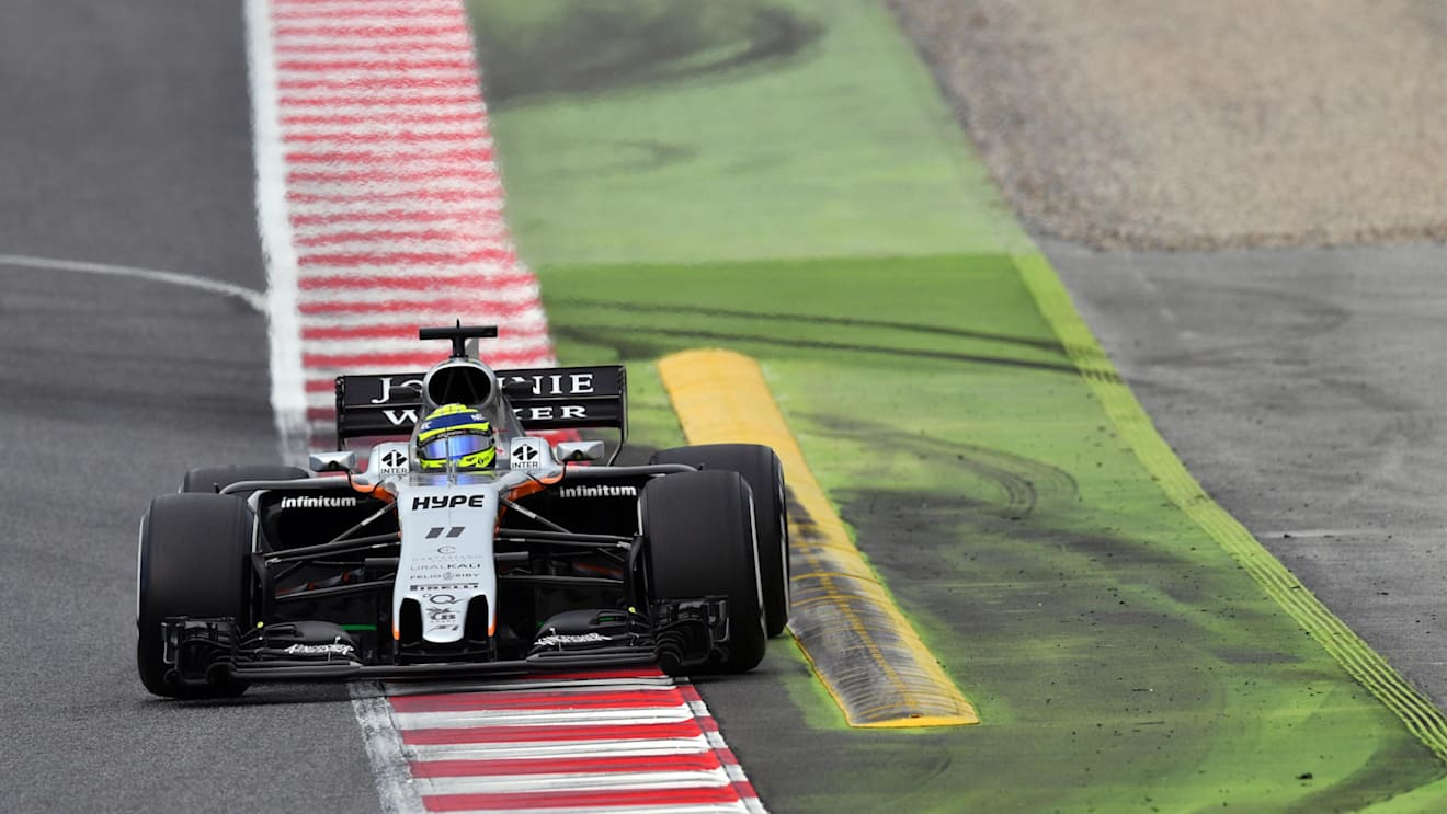 Sergio Perez (MEX) Force India VJM10 at Formula One Testing, Day Two, Barcelona, Spain, 8 March 2017. © Sutton Images
