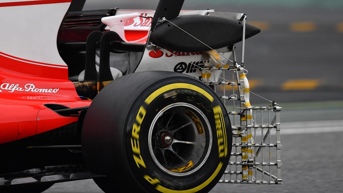 Kimi Raikkonen (FIN) Ferrari SF70-H with rear aero sensors at Formula One Testing, Day Two, Barcelona, Spain, 8 March 2017. © Sutton Images