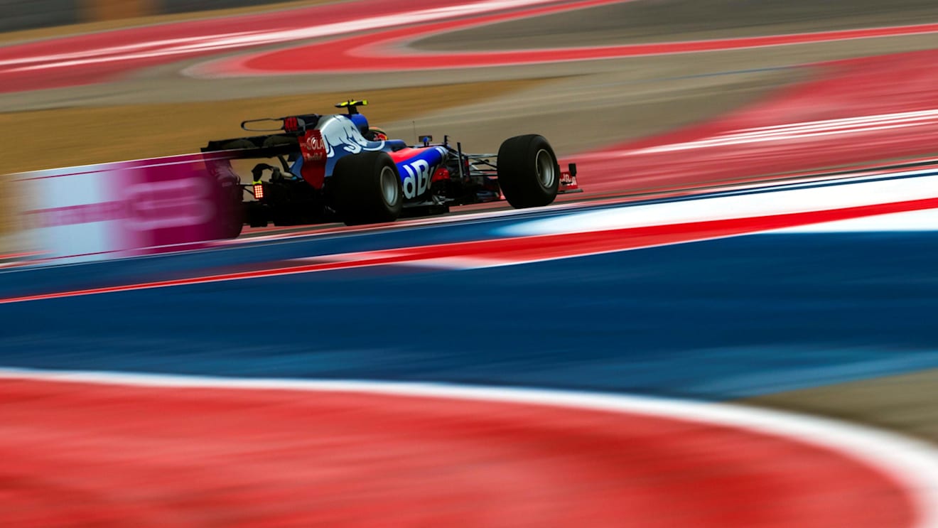 Brendon Hartley (NZL) Scuderia Toro Rosso STR12 at Formula One World Championship, Rd17, United States Grand Prix, Practice, Circuit of the Americas, Austin, Texas, USA, Friday 20 October 2017. © Manuel Goria/Sutton Images